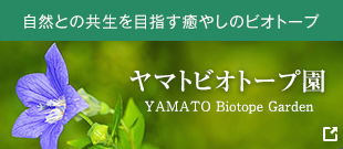 自然との共生を目指す癒しのビオトープ園 YAMATO Biotope Garden